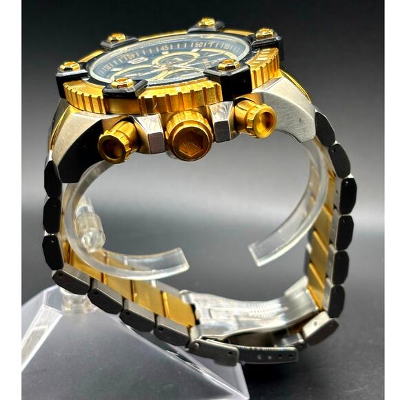 Invicta 0337 Reserve Arsenal Swiss Made Chronograph 56mm Two Tone Men\'s Watch main image 11